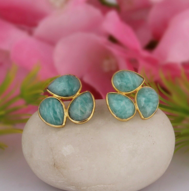 Amazing Amazonite Earrings 2