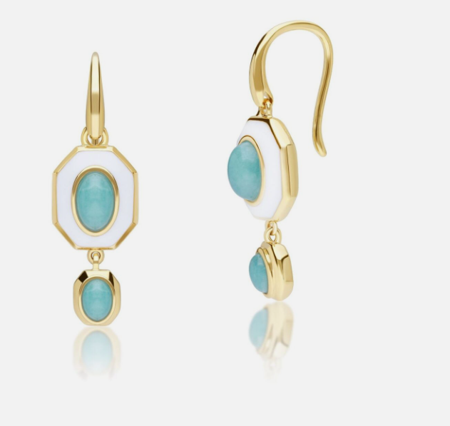 Amazonite Earrings V1